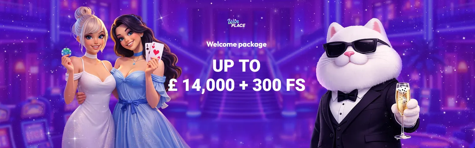 Exclusive casino welcome bonus for new players at WinPlace Casino